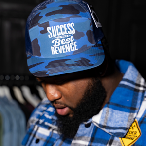 Success best revenge trucker hat