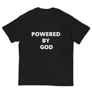 POWERED BY GOD T-shirt
