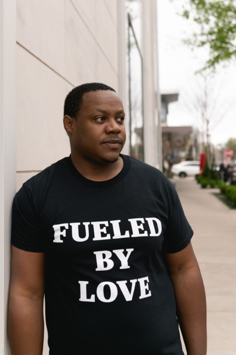 FUEL BY LOVE Structured Style: The Men's Classic Tee Shirt