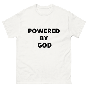POWERED BY GOD T-shirt
