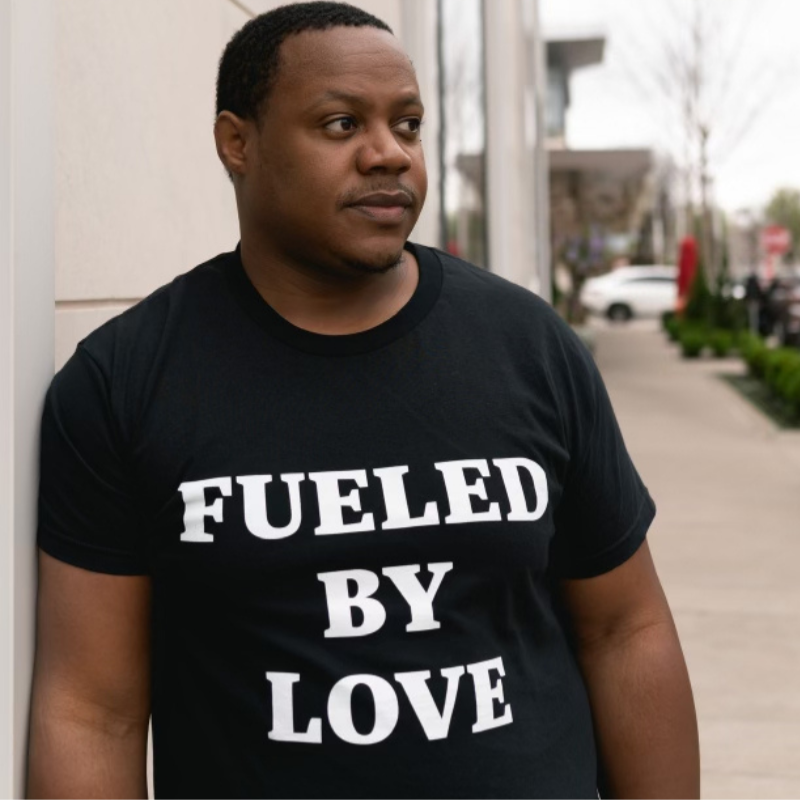 FUEL BY LOVE Structured Style: The Men's Classic Tee Shirt