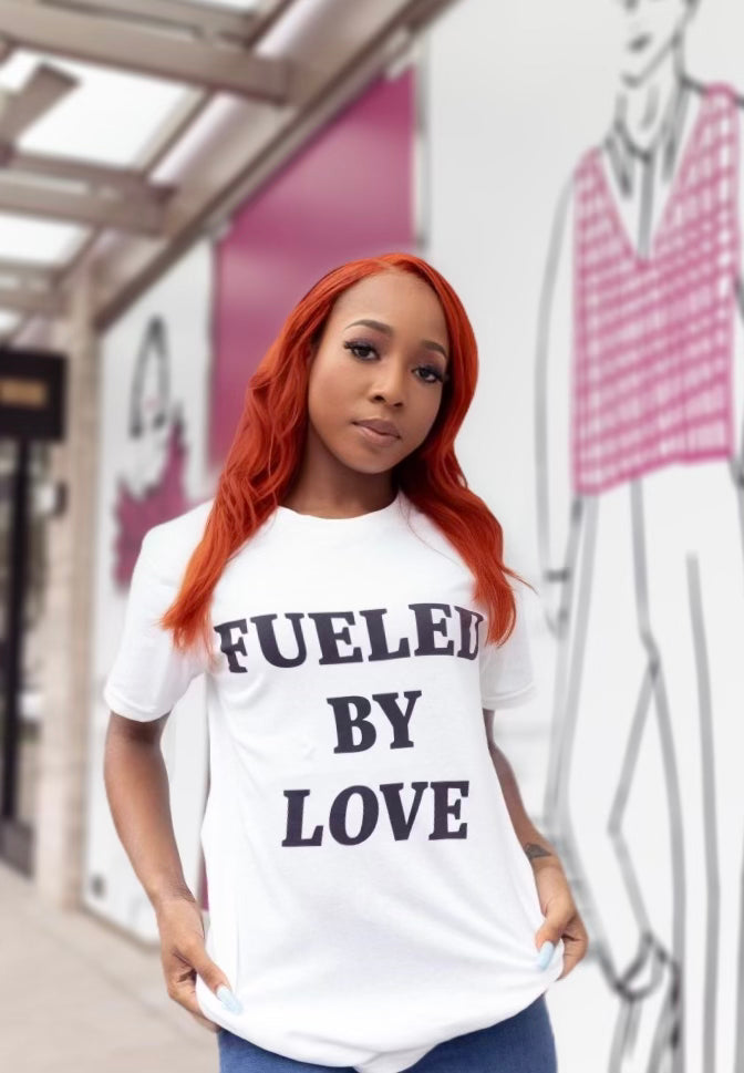 FUEL BY LOVE Structured Style: The Men's Classic Tee Shirt