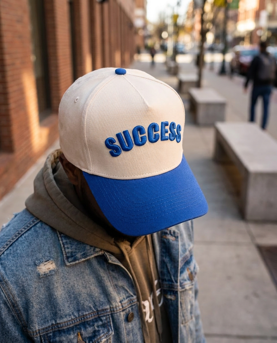 Royal Blue Success Trucker Hat