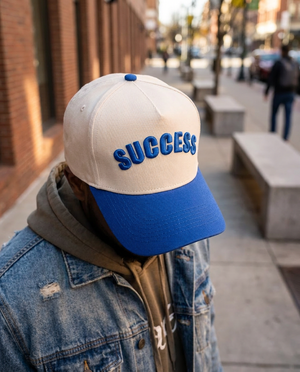 Royal Blue Success Trucker Hat