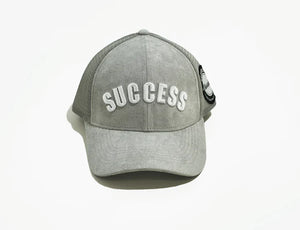 Gray Suede Trucker Hat