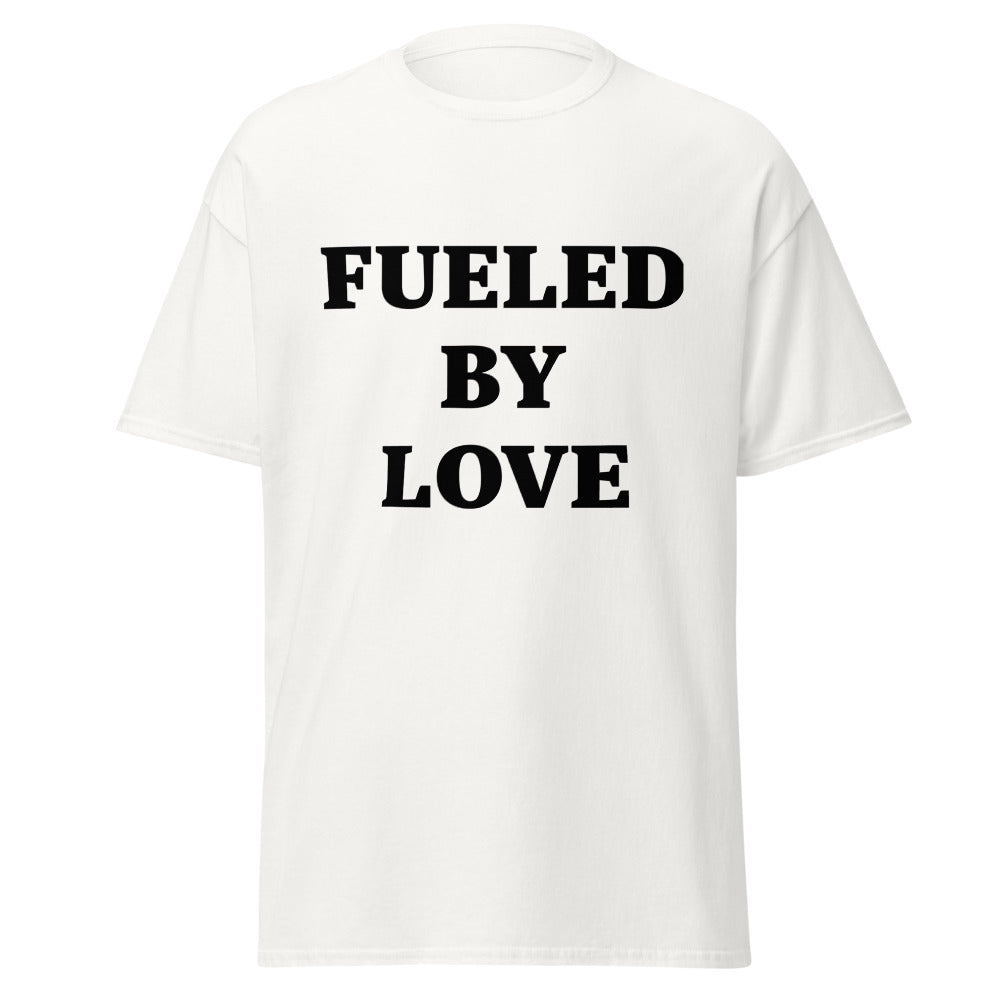 FUEL BY LOVE Structured Style: The Men's Classic Tee Shirt